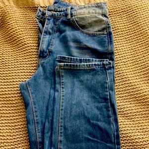 Blue mom jeans Shein